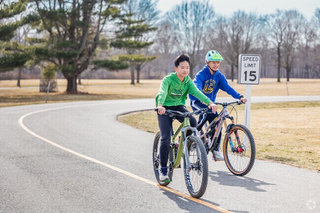 Caumsett State Park has miles of paths perfect for biking.