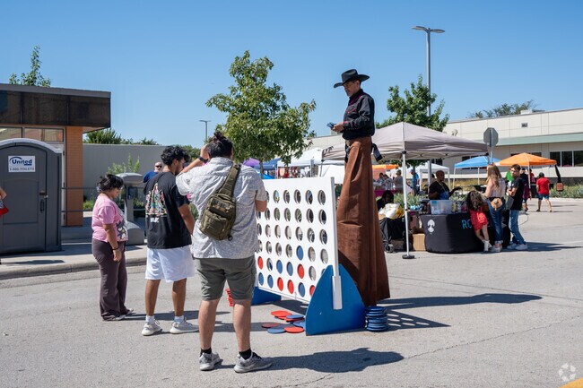 Every fall is the Meat on Main in Downtown Grand Prairie, which has a barbecue cook-off and a corn hole tournament.