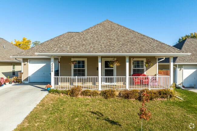 Newer bungalows have been built along some of the streets in Clifton Hills.