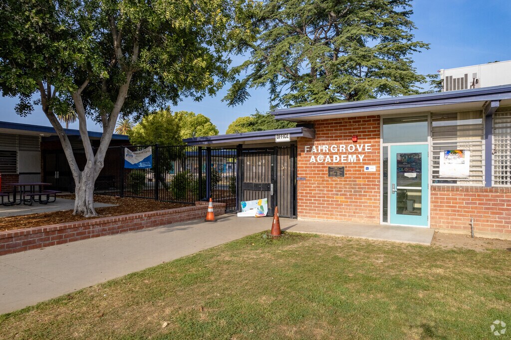 Fairgrove Academy entrance in La Puente, CA.