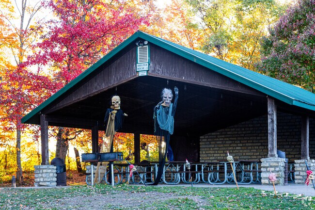 Take your family for a shaded BBQ or picnic at Middelton-Mills Park in Ryland Heights.