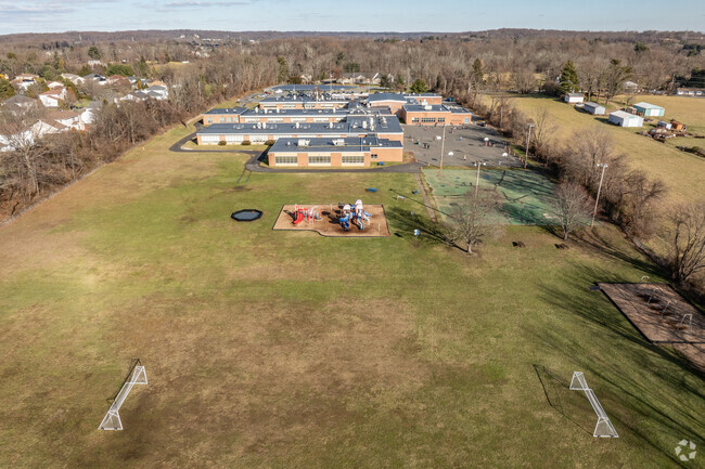 Frank Defino Central Elementary School has a wide open field for play.