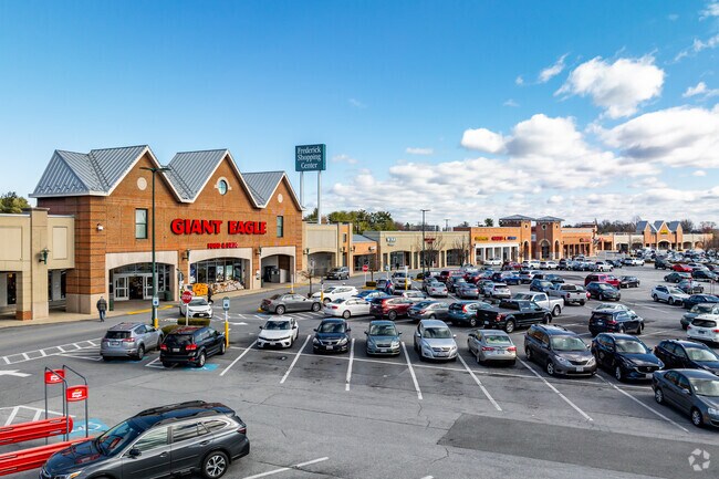 Many Downtown Frederick residents get their groceries from Giant Eagle.