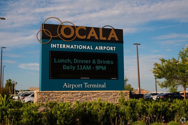 Ocala International Airport is just 7 miles away from the neighborhood.