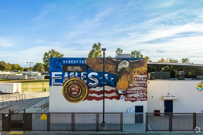 Students are the highest priority at Upland Junior High School.