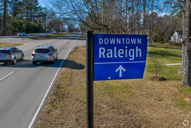 The King Charles neighborhood is only a five minute drive from Downtown Raleigh.