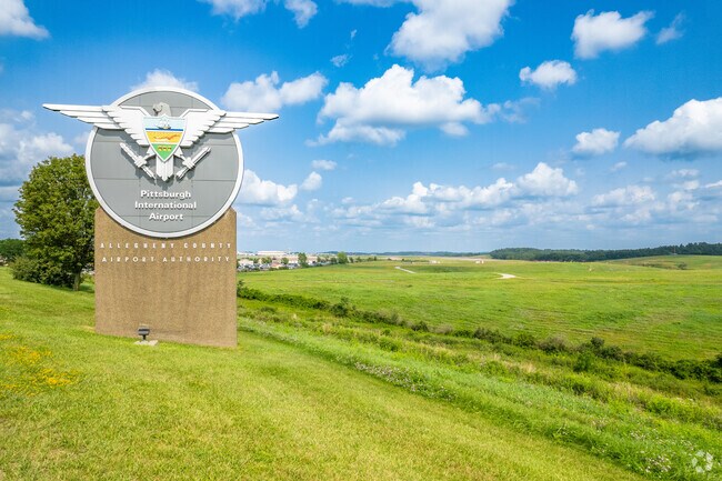 Darlingtown Township is about 30 miles from Pittsburgh International Airport.