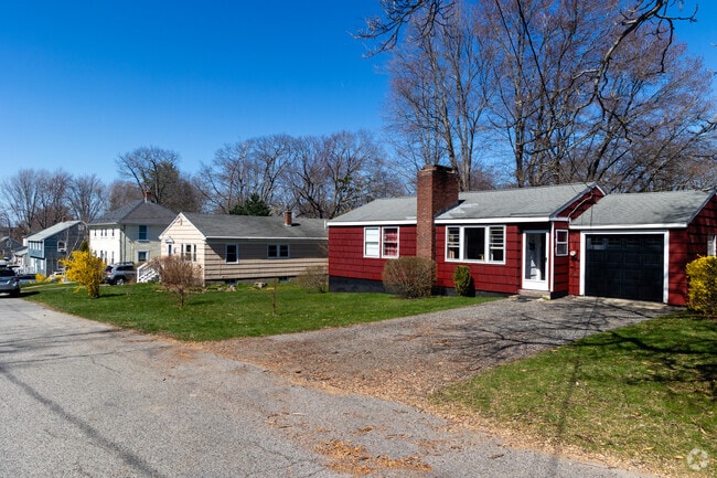 Knightville has many older and established homes.