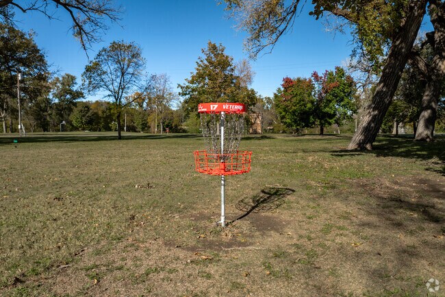 Enjoy a round of disc golf at Beloit City Park.