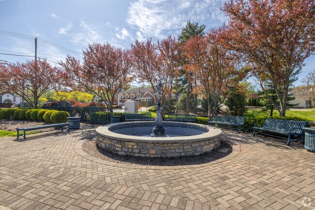The McDonald Commons Park fountain adds a wonderful scenic stop for residents of Medeira.