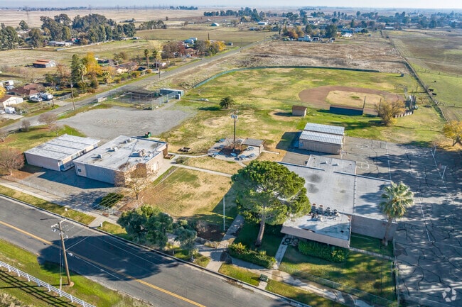 Alpha Middle School offers a variety of classes across several buildings on campus.