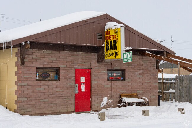The Red Rooster Bar is a popular spot for Shepherd friends to meet after work.