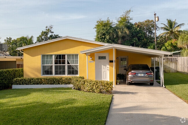 A colorful home with lush trees and other greenery is a common occurrence in Sunset Ridge.