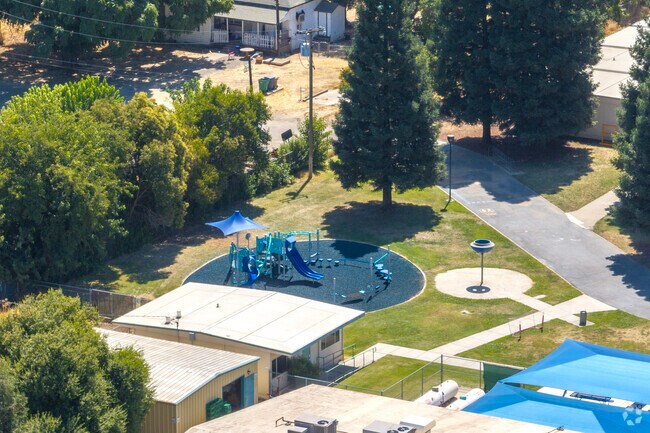 The recess area at Le Grand Elementary School in Le Grand.