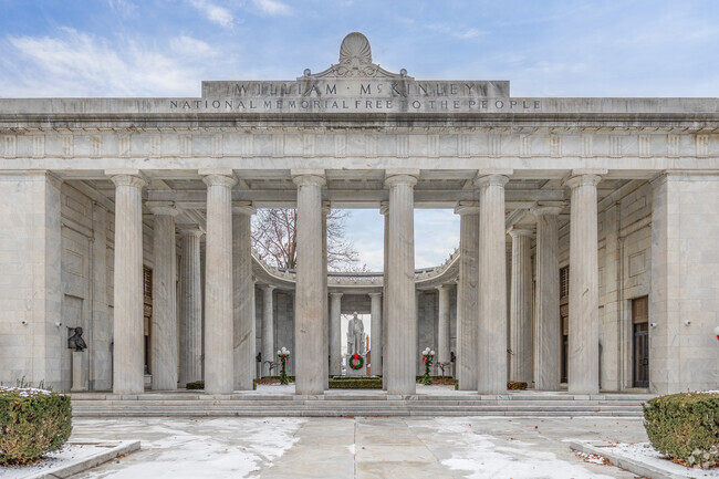 The McKinley Library and Museum is just a few short miles from the Hilltop neighborhood.