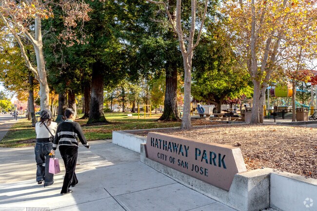 Hathaway Park is the Paynes neighborhood’s 7.7-acre outdoor space with picnic areas.