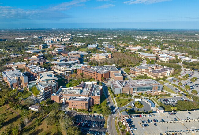 The University of Central Florida is in the heart of the University neighborhood.