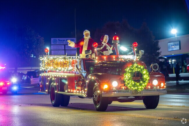 Santa makes an appearance at the 45th Annual Parade of Lights.