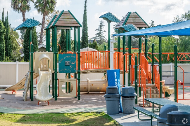 Stoneybrooke Christian School has playgrounds for students to enjoy.
