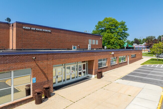 John Jay High School has extracurricular opportunities for Lewisboro students, like Mock Trial.