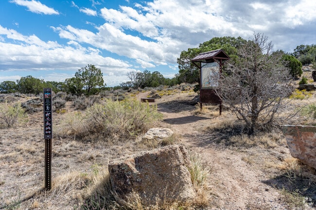 The Mack area has access to many nearby trails including the Rabit's Ear Trailhead.