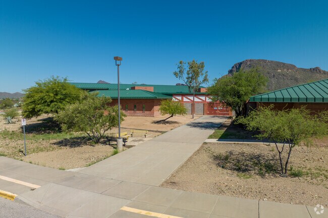 Valencia Middle School serves grades 6-8 in Tucson, Arizona.