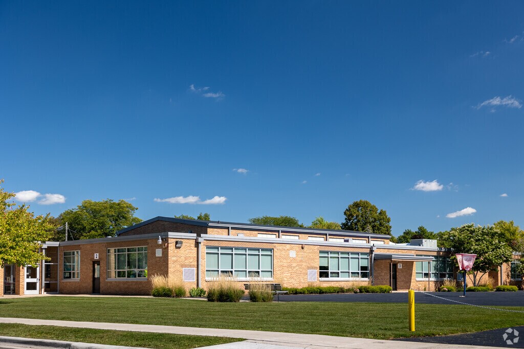 May Elementary serve grades K-5 and has over 200 students.