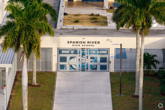 Spanish River High School is the largest school complex in the Boca Delray area.