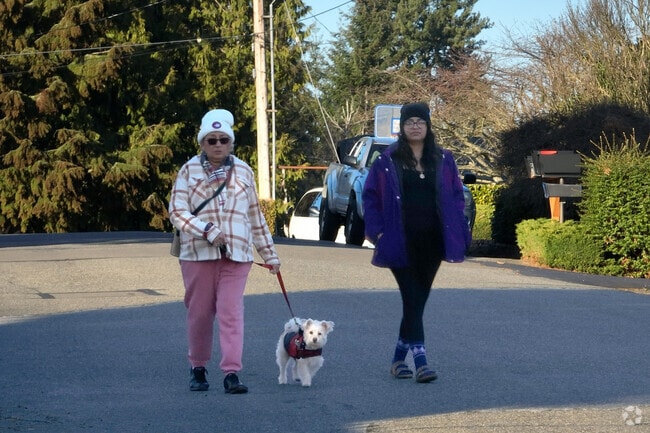 Seatac has some beautiful streets to walk and enjoy.