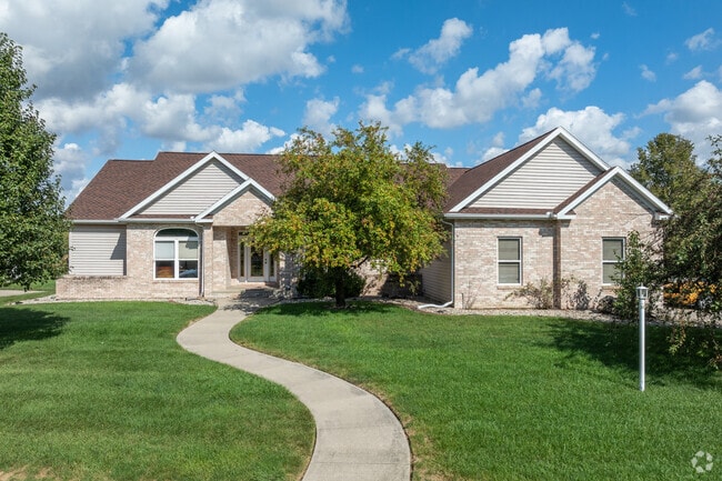 New traditional-style homes are popular in Cherry Hills, Champaign.