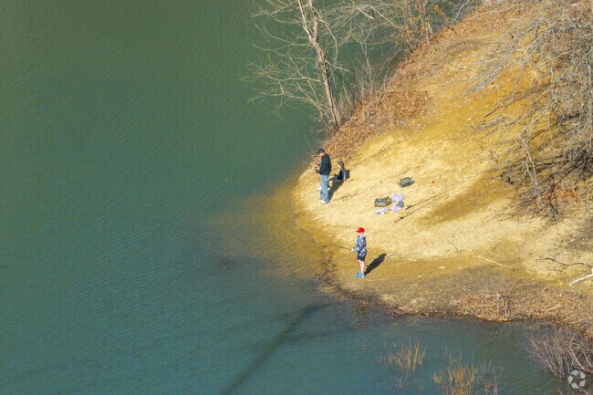 Smithville-Sanders residents can relax along the banks of Lake Monroe.