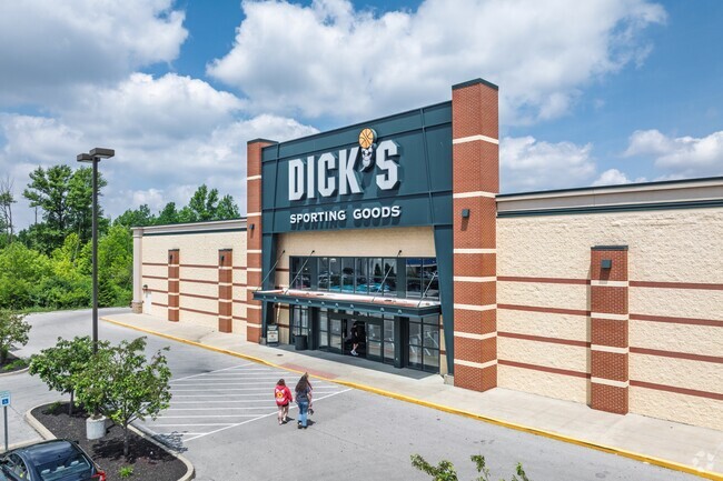 Dick's Sporting Goods is one of many big box retailers just a short drive from Cowan.