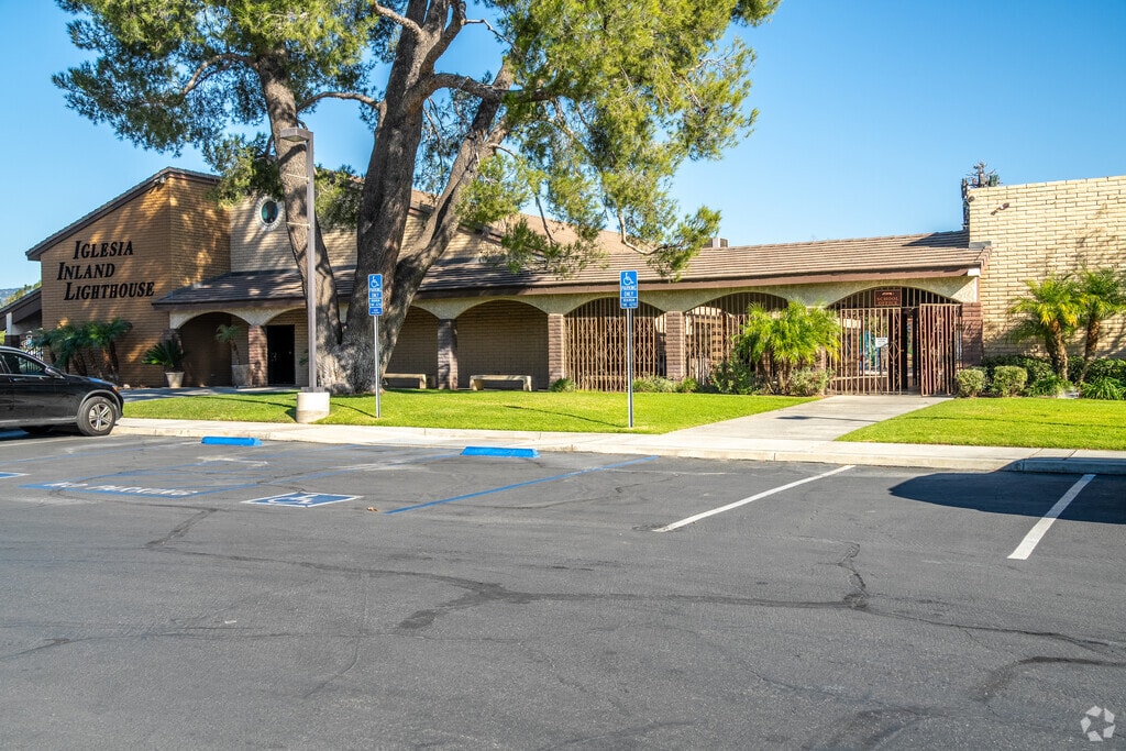 Step into Lighthouse Christian Academy through its inviting entrance.