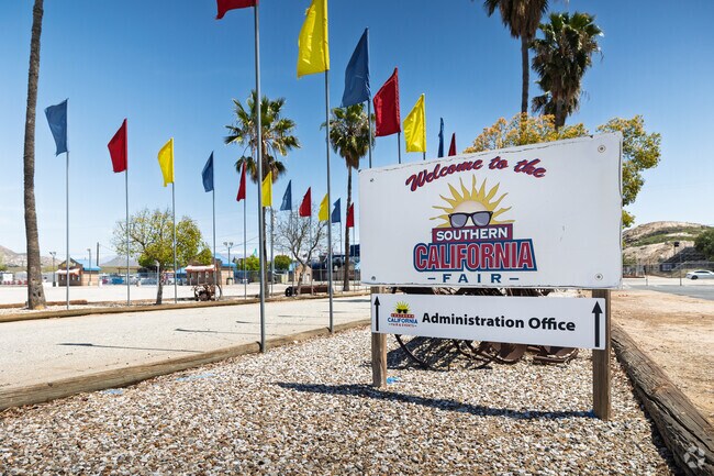 The Southern California Fairgrounds near Lasselle hosts many events throughout the year.