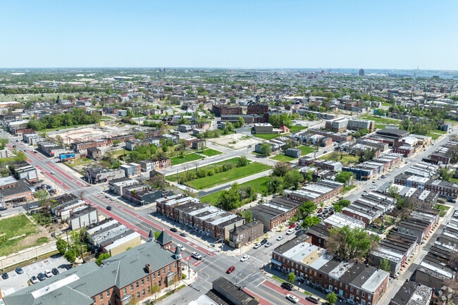 South Clifton Park is right outside of downtown Baltimore.