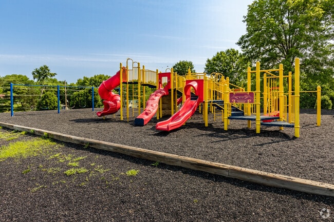 Students of Leavenworth County enjoy the playground at Anthony Elementary School.