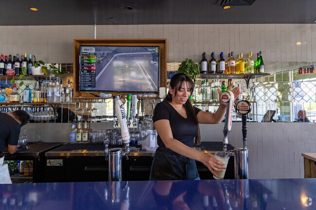 Toumey Park is close to Opa's Best which has a wide-variety of Greek cuisine and a happy hour menu.