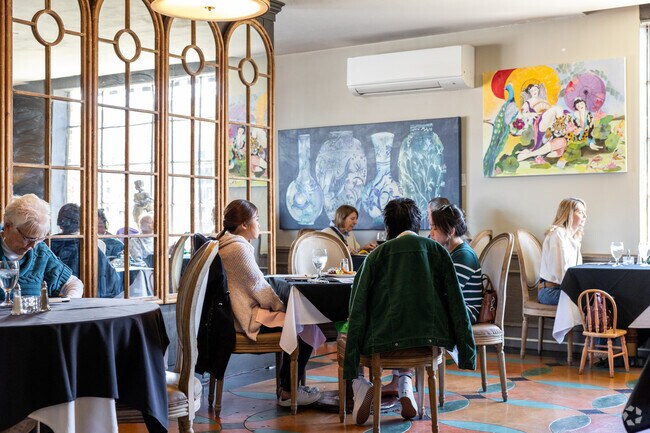 Make reservations at Vivilore, an eclectic American restaurant in the Englewood District.