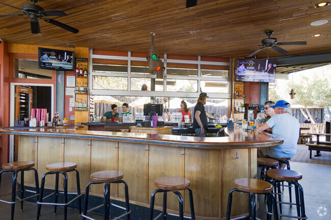 Locals enjoy a beer just south of Burlingame at Station Tavern in South Park.