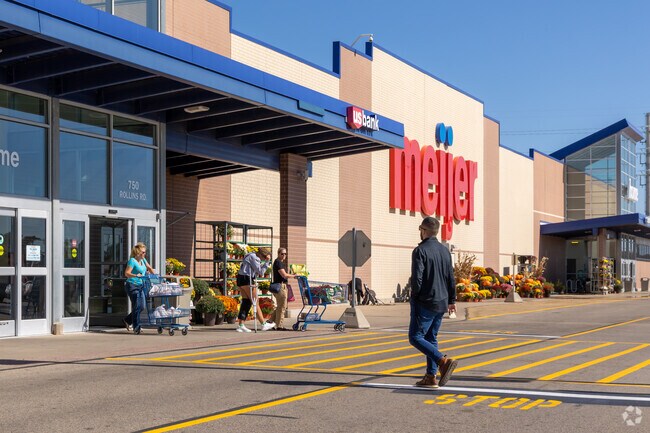 For grocery shopping, residents of Round Lake Park can shop at Meijer.