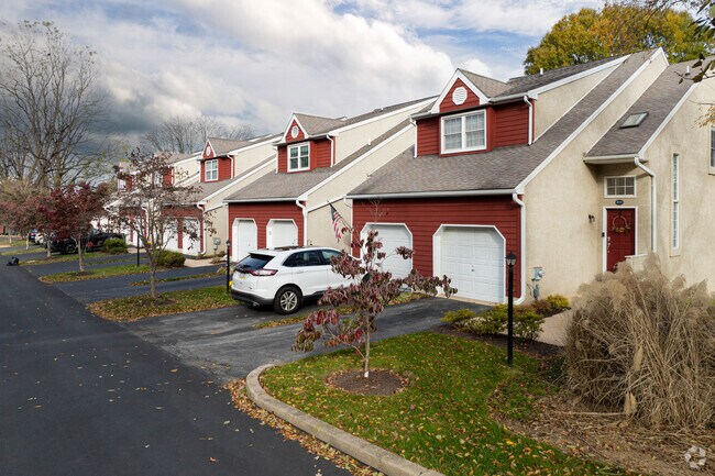 Rows of condos are one housing option in Willistown.