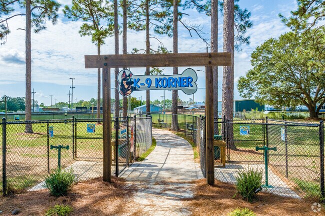 Semmes Recreation & Community Center-Dog Park Entrance