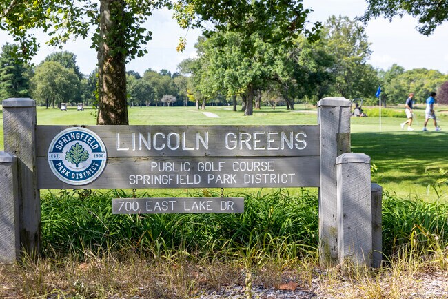 Lincoln Greens has 18holes of public top quality golf available to Springfield residents.