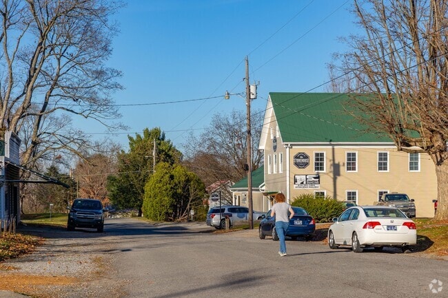 Residents can run errands at Thomas Drugs in the main area of Cross Plains.