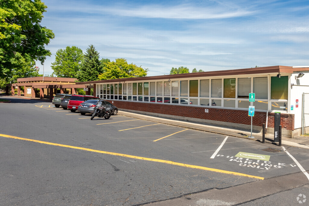 Naya Early College Academy is a predominantly single story building.