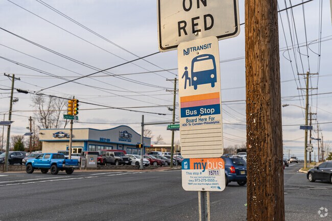 Driving is always an option & commuters can take the public buses on on Black Horse Pike.