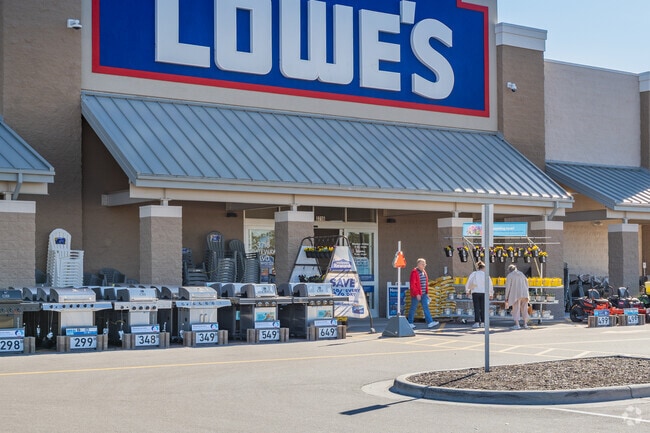 Lowe's in Leland is a popular store locals go to shop for all of their home improvement needs.