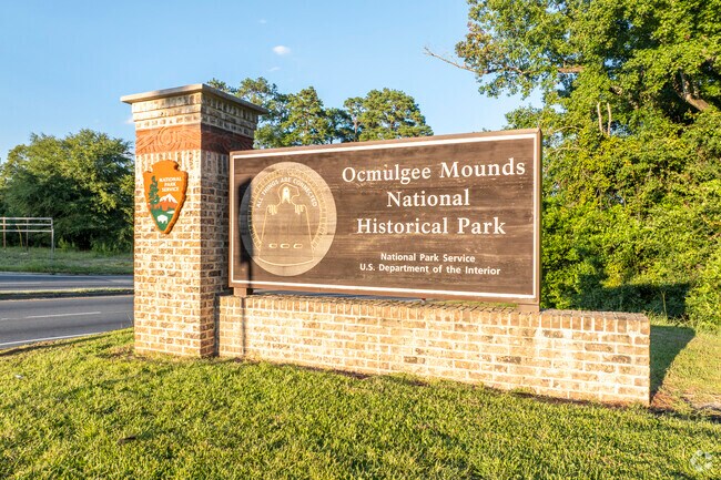 Ocmulgee National Historic Park in Macon, GA showcases 17,000 years of Native American culture.