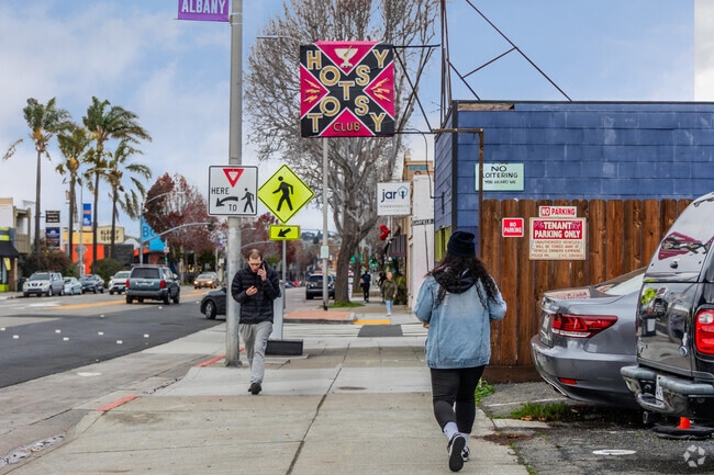 The Hotsy Totsy on Solano Ave is a fun place to grab a drink in Albany.