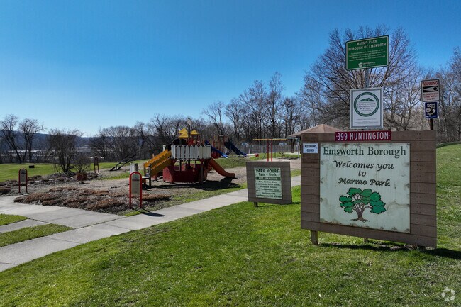 Marmo Community Park offers fun outdoor activities for residents in Emsworth.